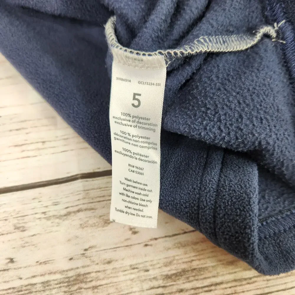 Oshkosh B'gosh Boys Half Zip Pullover Size 5 Cozy Fall